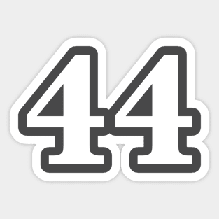 Forever 44 Sticker